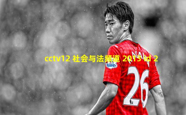 cctv12 社会与法频道 2013 id 2
